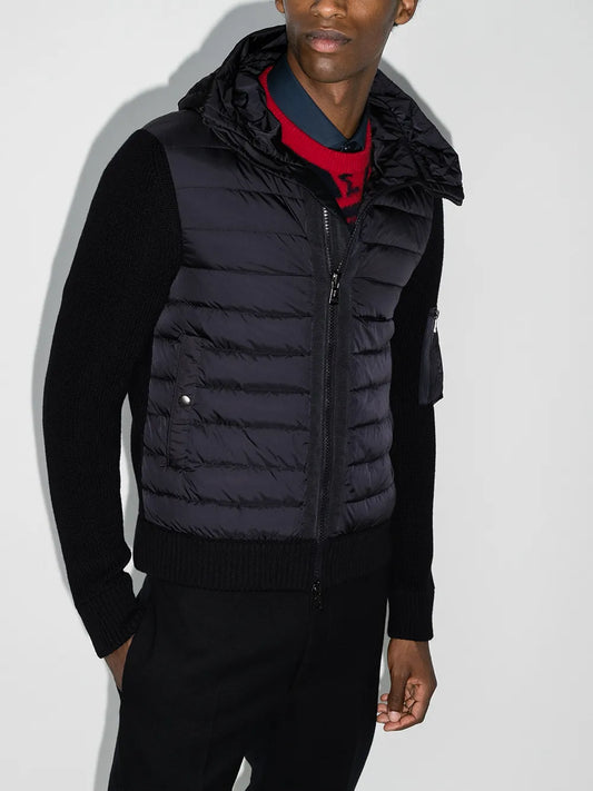 Veste moncler matelassé voir Bleu