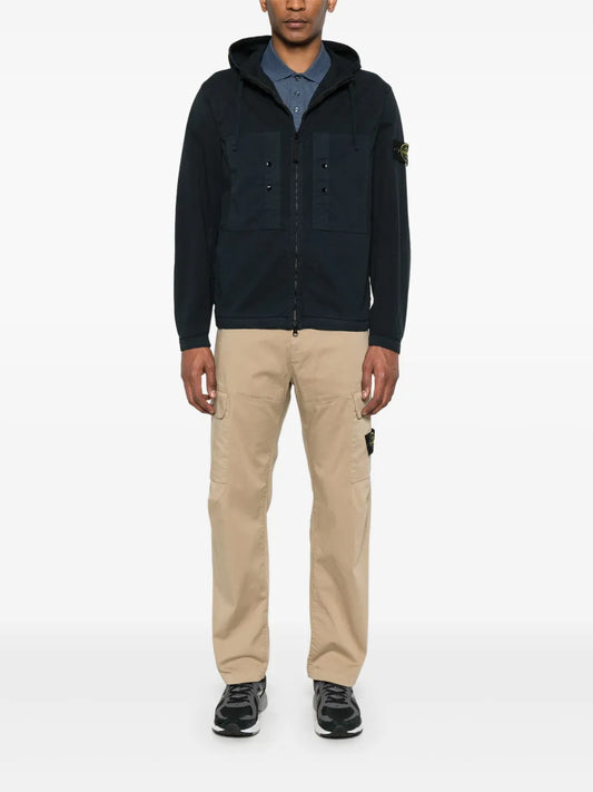 veste matelassée à patch Compass