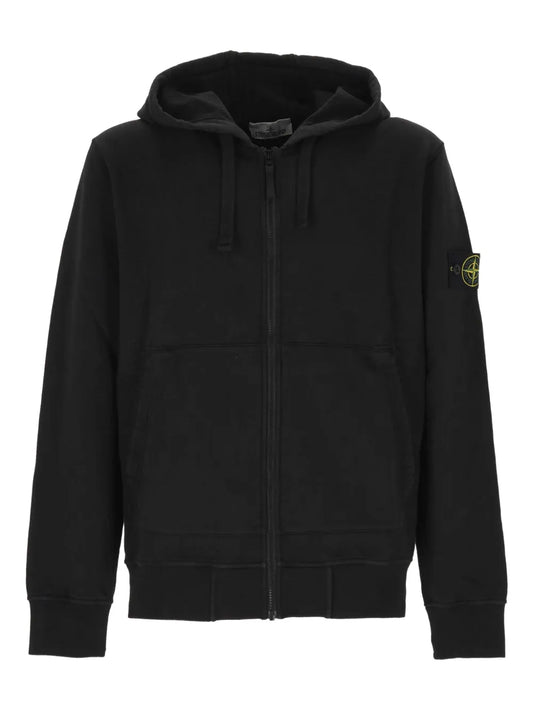 hoodie à fermeture zippée 345