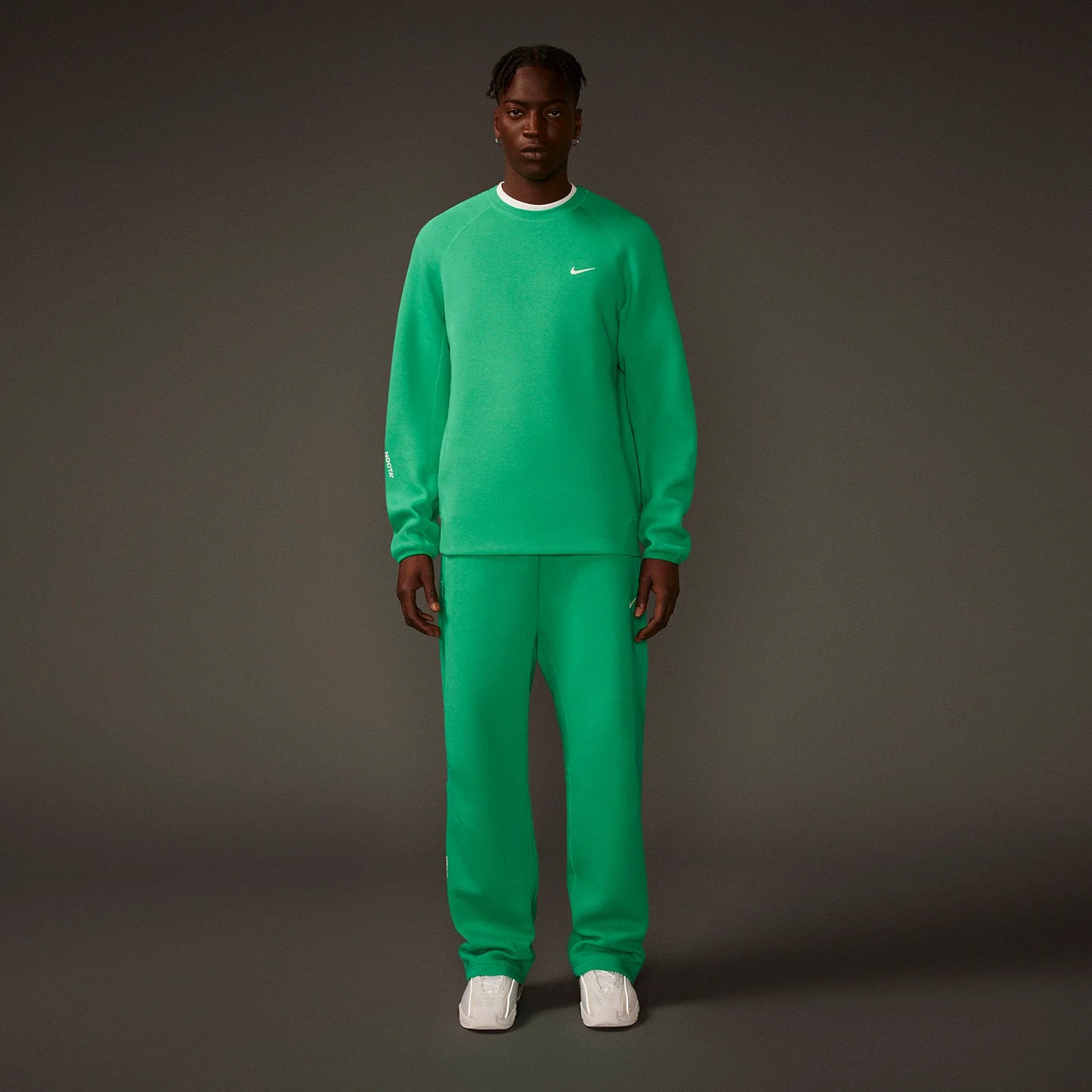 NOCTA Tech Fleece Crew Stadium Green