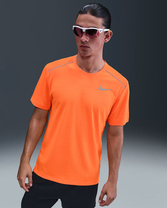 T Shirt Nike Running Orange