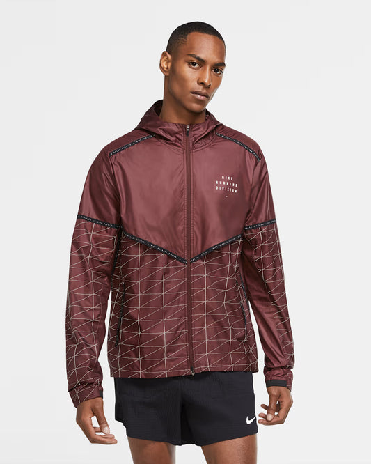 Veste Nike Running Division Rouge