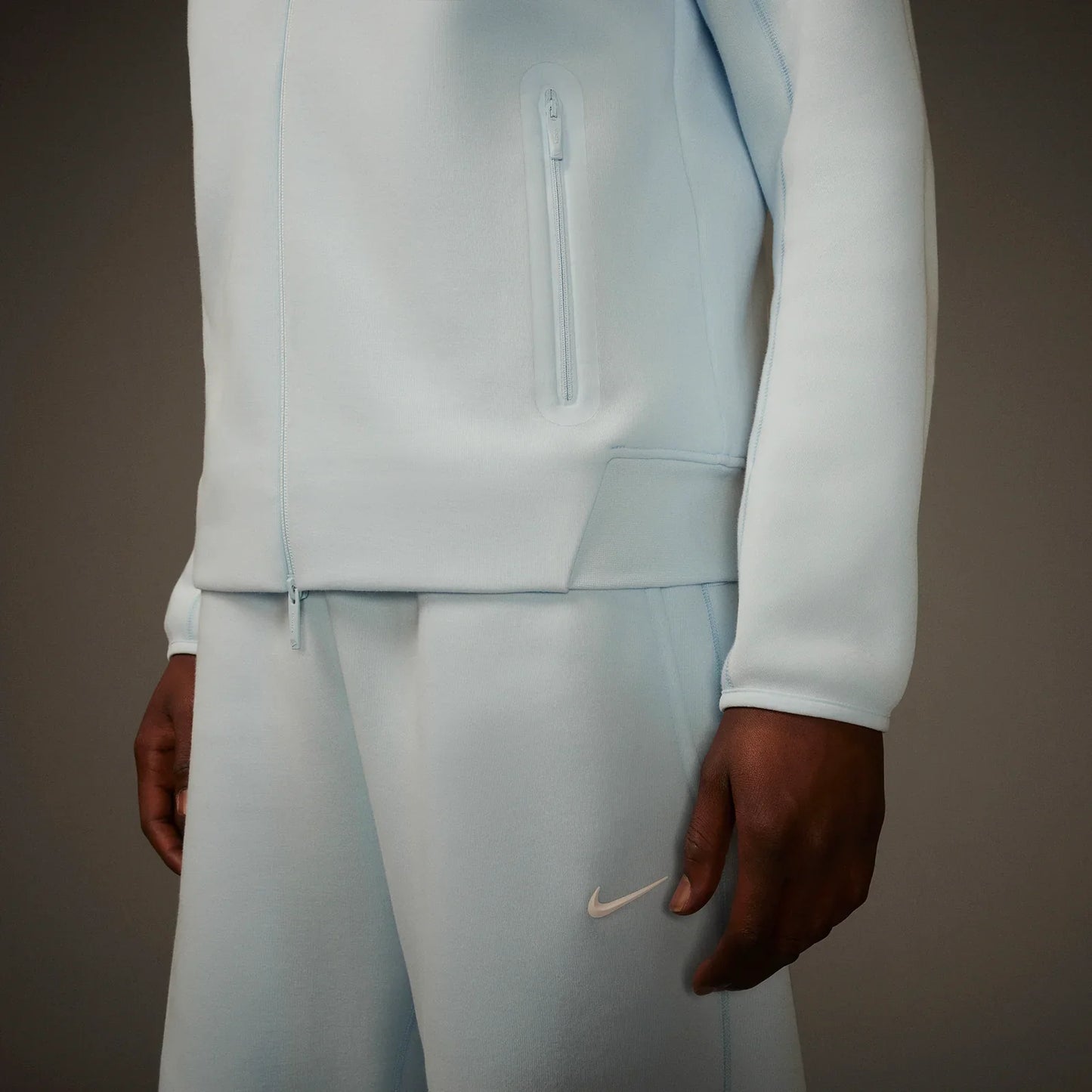 NOCTA Tech Fleece Full Zip Hoodie Bleu