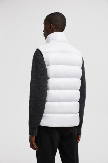 Doudoune sans manche Moncler Blanc