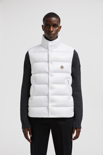 Doudoune sans manche Moncler Blanc