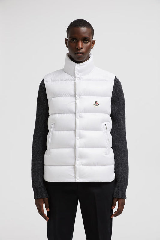 Doudoune sans manche Moncler Blanc