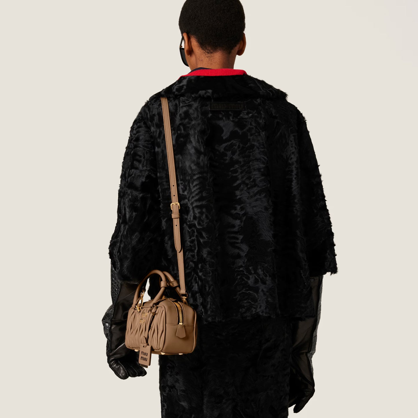 Arcadie quilted-leather bag