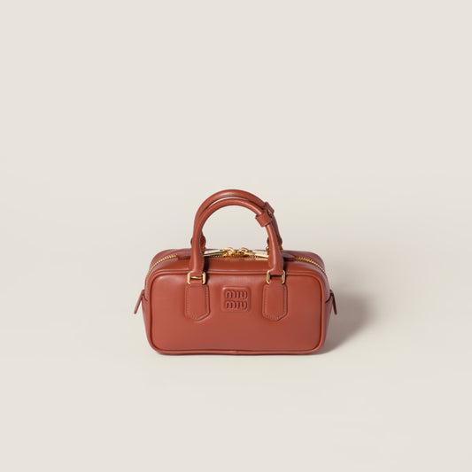 Arcadie leather tote bag