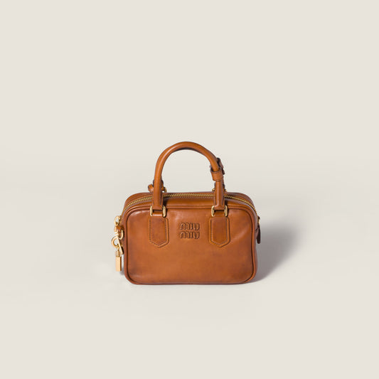 Arcadie leather tote bag