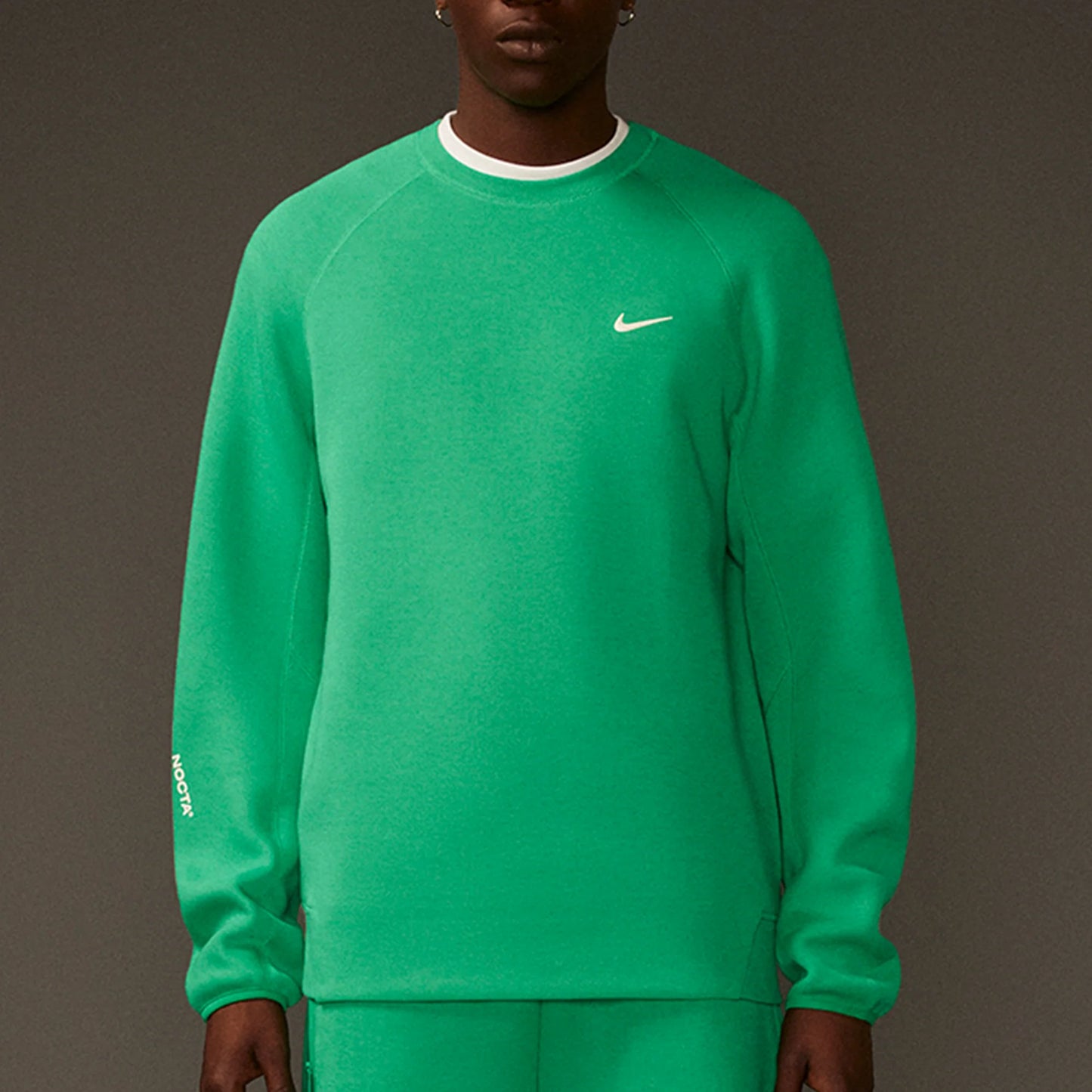 NOCTA Tech Fleece Crew Stadium Green