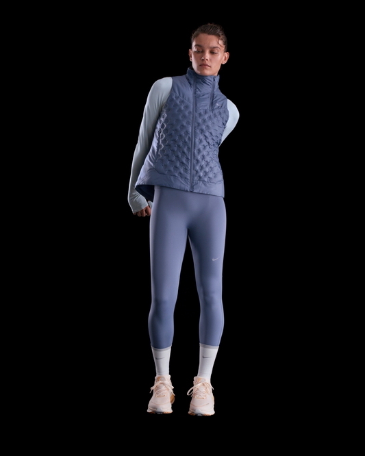 veste nike therma fit femme bleu